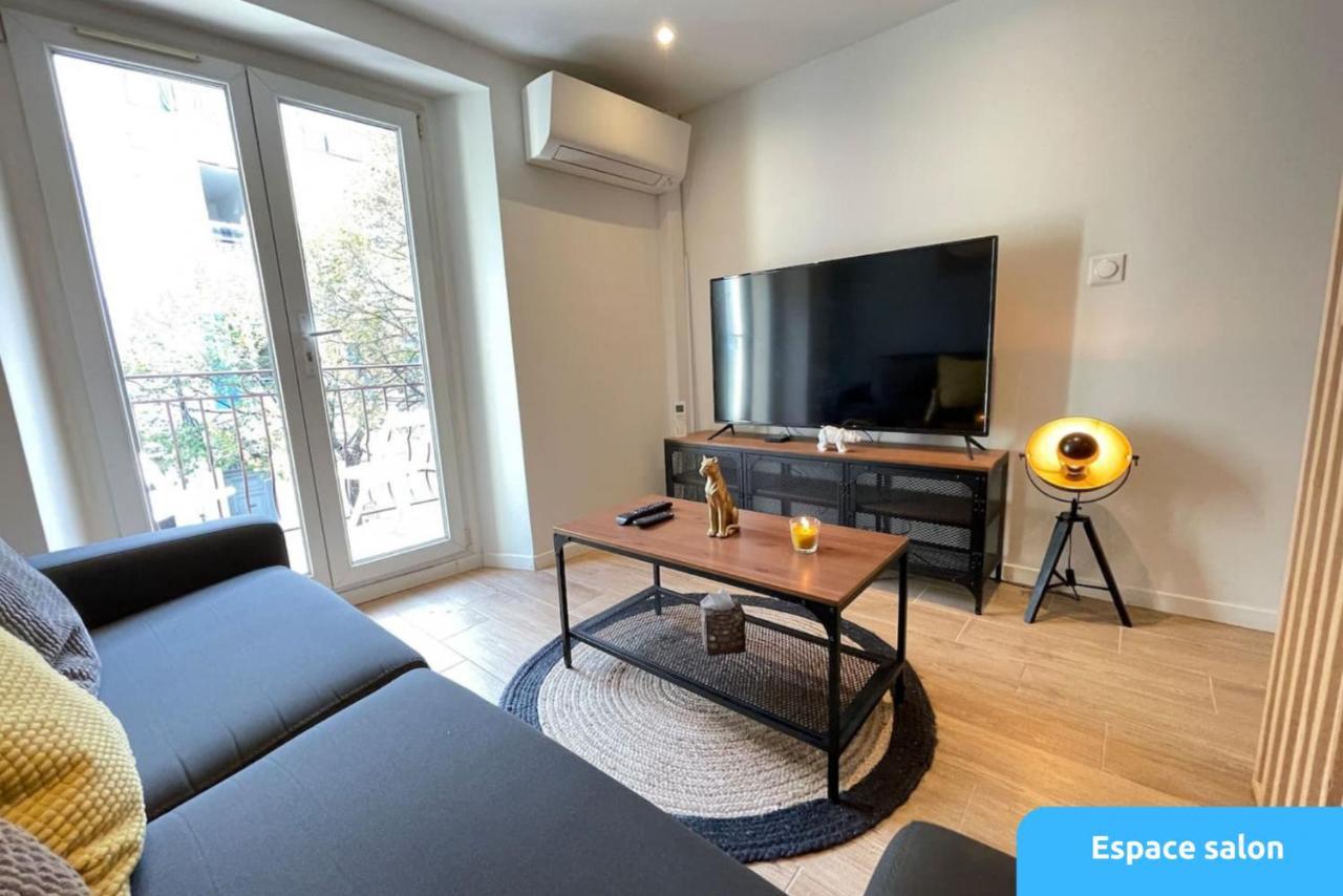 Sud Passion - Ferrer Nine - Cosy Avec Balcon Apartment Гардан Екстериор снимка