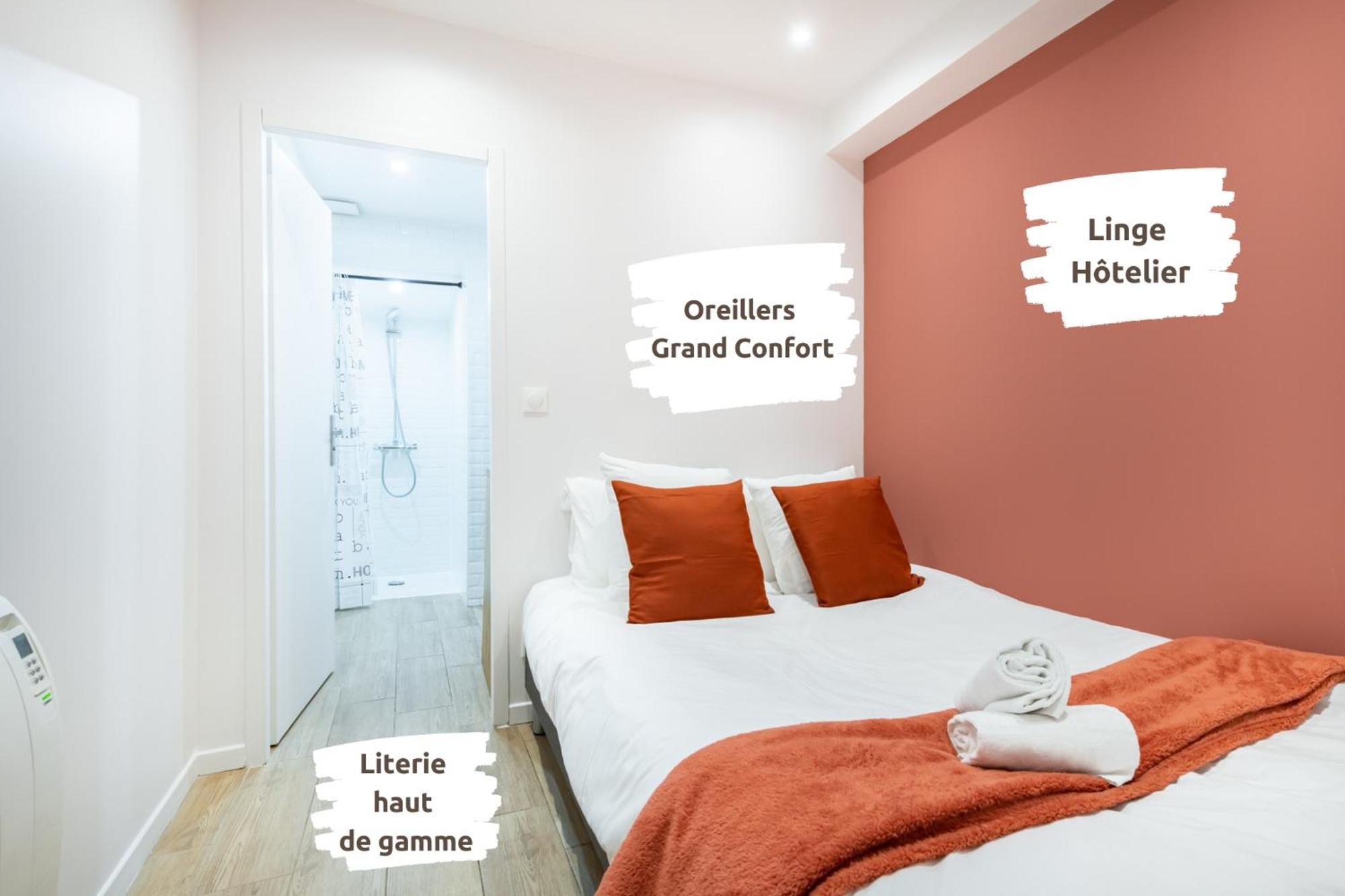 Sud Passion - Ferrer Nine - Cosy Avec Balcon Apartment Гардан Стая снимка